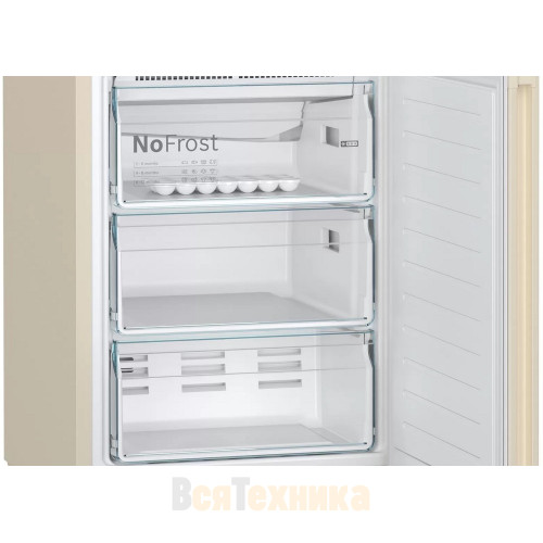 Двухкамерный холодильник Bosch KGN39XK27R
