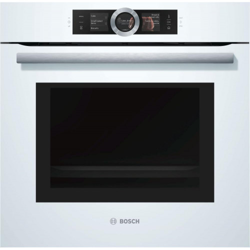 Духовой шкаф с микроволнами и паром Bosch HNG6764W6