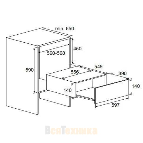 Подогреватель посуды Asko ODW8127B