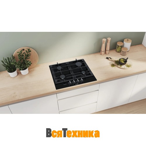 Газовая варочная панель Bosch PCP6A6B90R