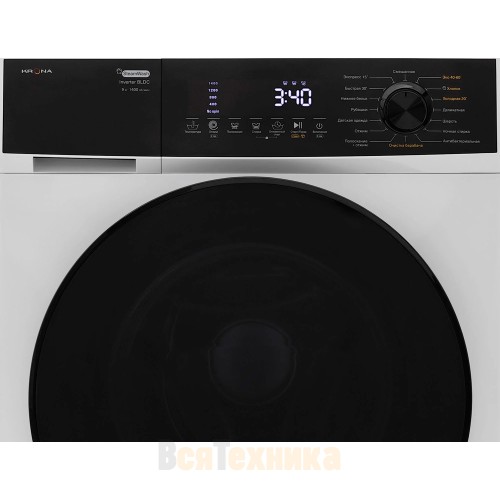 Стиральная машина Krona RHENE MAX WHITE 1400 9K WM