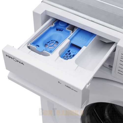 Встраиваемая стиральная машина Krona ZIMMER 1400 8K WHITE