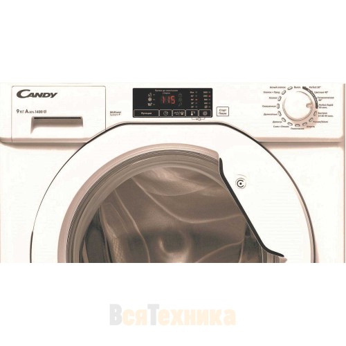 Встраиваемая стиральная машина Candy CBWM 914DW-07