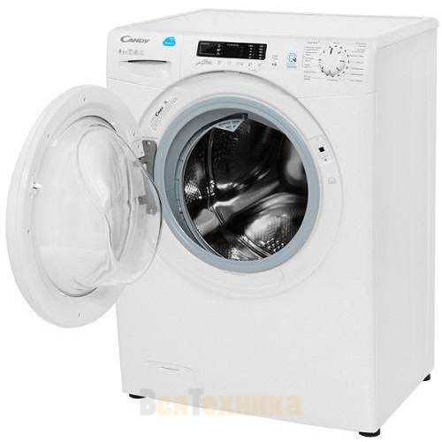 Узкая стиральная машина с сушкой Candy Smart CSW4 365D/2-07