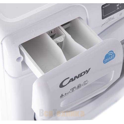 Узкая стиральная машина с сушкой Candy Smart CSW4 365D/2-07
