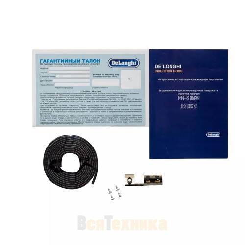 Индукционная варочная панель Delonghi ELETTRA 4B1P CR