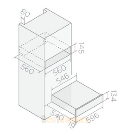 Подогреватель посуды Elica VIRTUS WARM DRAWER 60 PP
