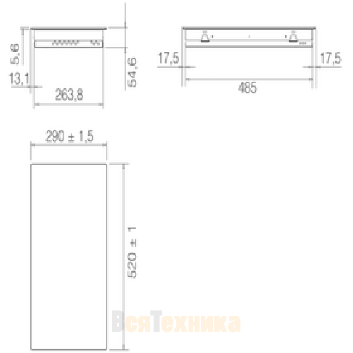 Варочная панель Elica RATIO 302 PLUS BL