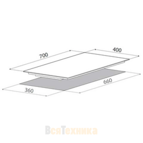 Варочная панель Elica RATIO 702 BL