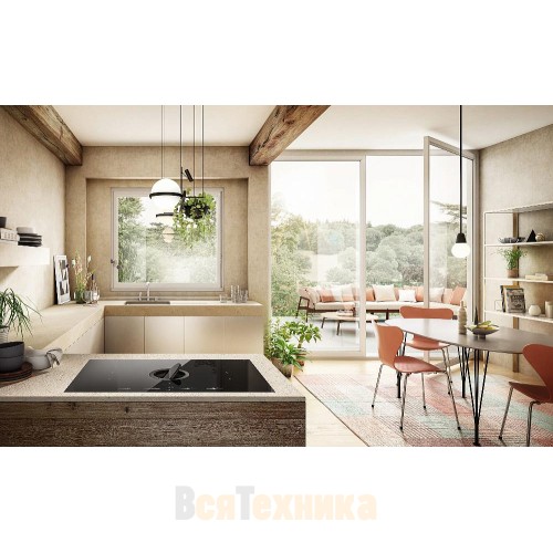 Варочная панель с вытяжкой Elica NIKOLATESLA SWITCH GLOW EVO BL/A/83