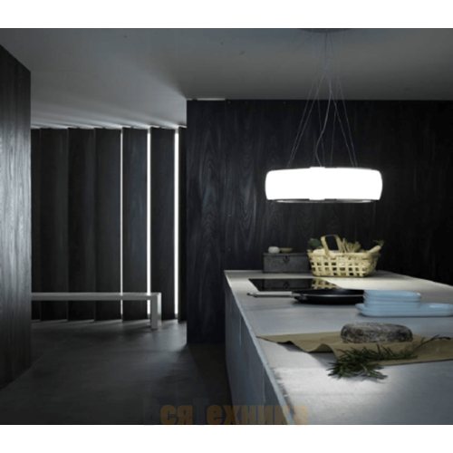Вытяжка Falmec Circle.Tech SOFFIO isola 58 vetro bianco satinato (600)