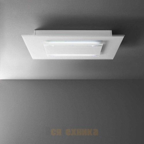 Вытяжка Falmec Design+ AURA soffitto 120 vetro bianco (600)