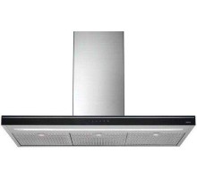 Вытяжка Falmec Design LUCE isola 90 inox vetro nero (800)
