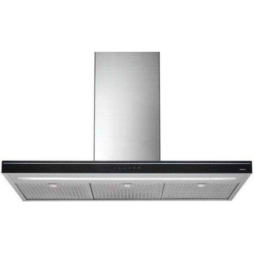 Вытяжка Falmec Design LUCE isola 90 inox vetro nero (800)