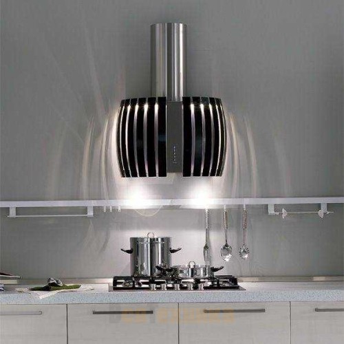 Вытяжка Falmec Design+ PRESTIGE 65 inox vetro nero (800)