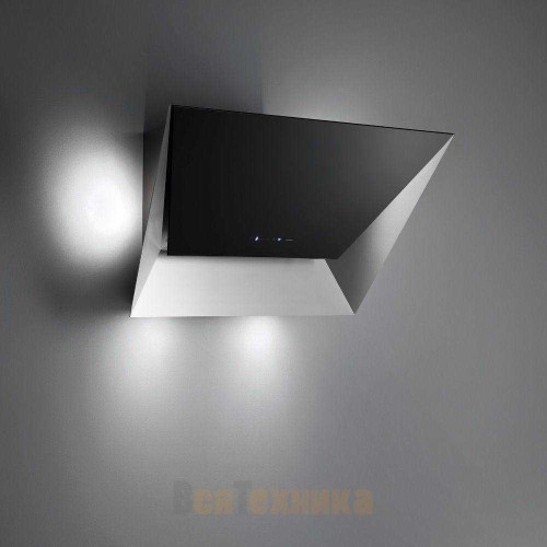Вытяжка Falmec Design+ PRISMA 115 inox vetro nero (800)