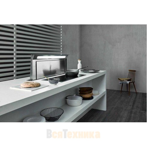 Вытяжка Falmec Design+ DOWN DRAFT tavolo 90 inox