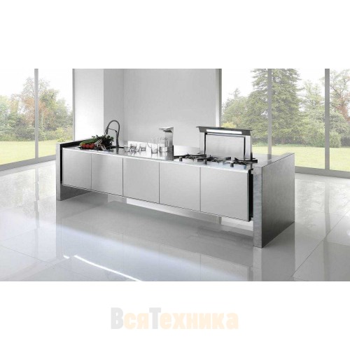 Вытяжка Falmec Design+ DOWN DRAFT tavolo 90 inox