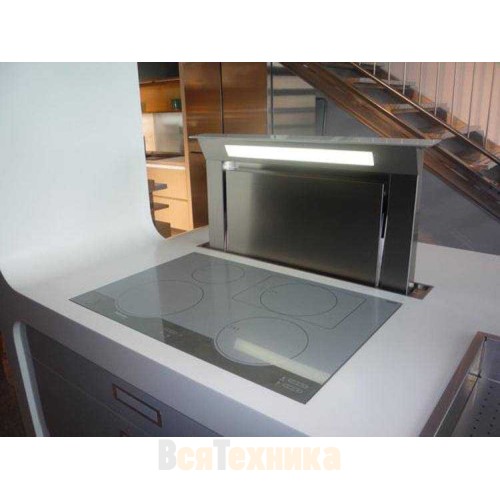 Вытяжка Falmec Design+ DOWN DRAFT tavolo 90 inox