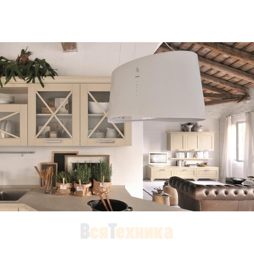 Вытяжка Falmec E.ion MARE isola 66 vetro bianco (450)
