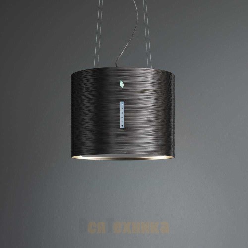 Вытяжка Falmec E.ion TWISTER isola 45 alluminio nero (450)