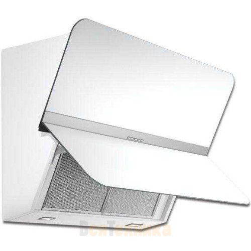 Вытяжка Falmec Silence FLIPPER NRS 85 inox vetro bianco (800)