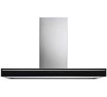 Вытяжка Falmec Silence LUMINA NRS isola 90 inox vetro nero (800)