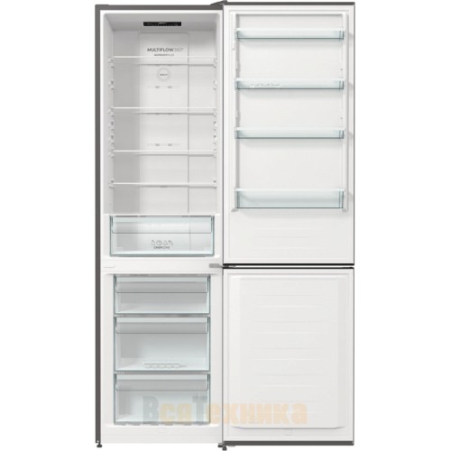 Отдельностоящий двухкамерный холодильник Gorenje NRK 6201 ES4