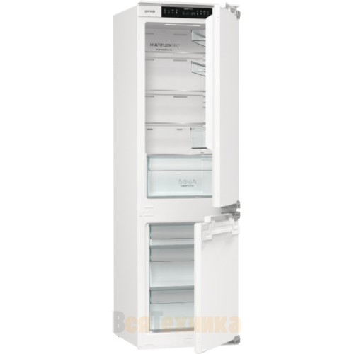 Встраиваемый двухкамерный холодильник Gorenje NRKI517142