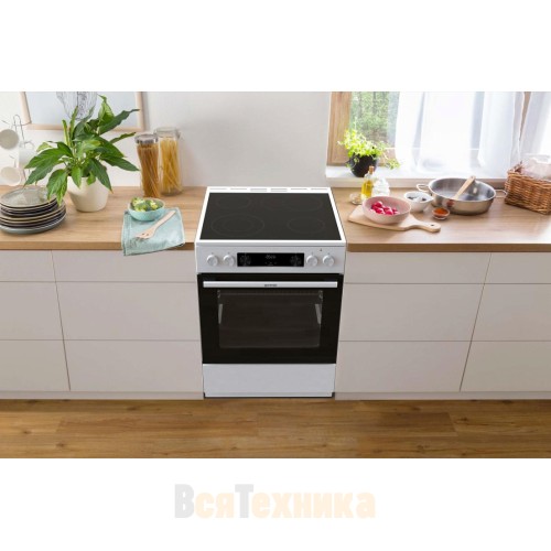 Электрическая плита Gorenje GEC6C60WA