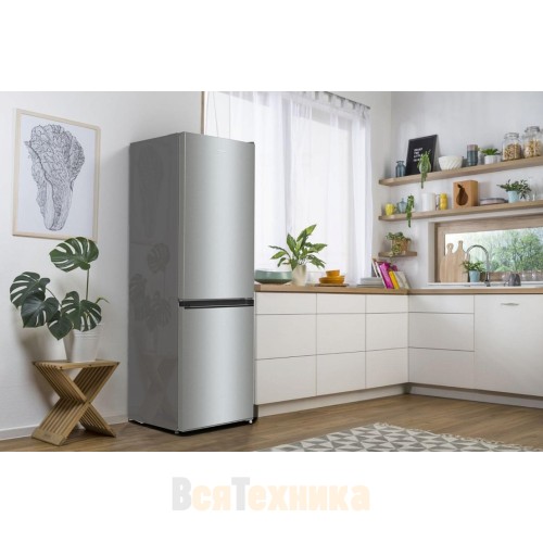 Отдельностоящий двухкамерный холодильник Gorenje NRKE62XL