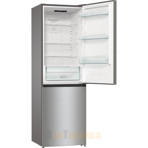 Отдельностоящий двухкамерный холодильник Gorenje NRKE62XL