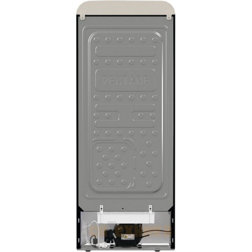 Отдельностоящий двухкамерный холодильник Gorenje OBRB615DBK