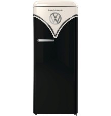 Отдельностоящий двухкамерный холодильник Gorenje OBRB615DBK