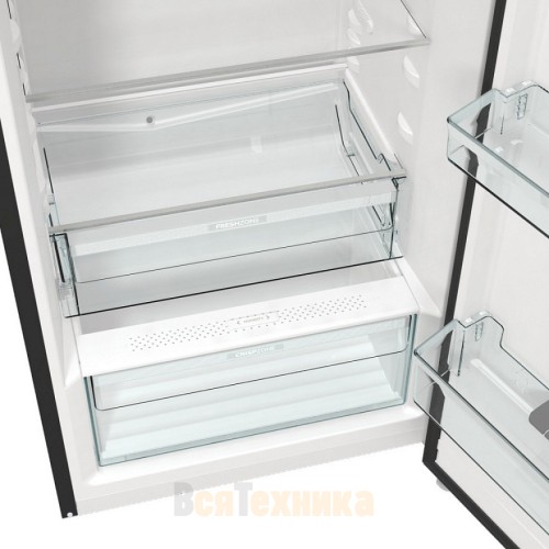 Отдельностоящий двухкамерный холодильник Gorenje OBRB615DBK