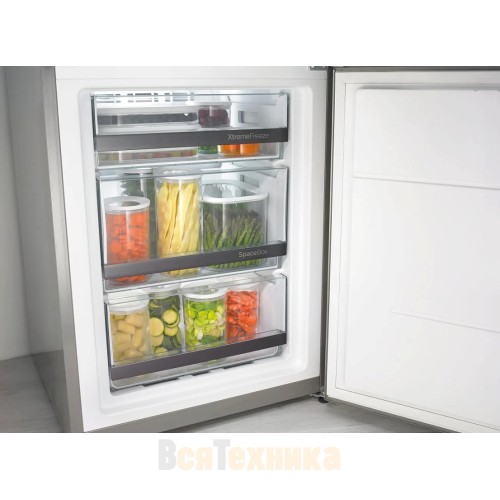 Отдельностоящий двухкамерный холодильник Gorenje NRK418FEW4