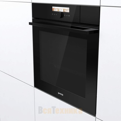 Независимая духовка с функцией пароварки Gorenje BCS798S24BG