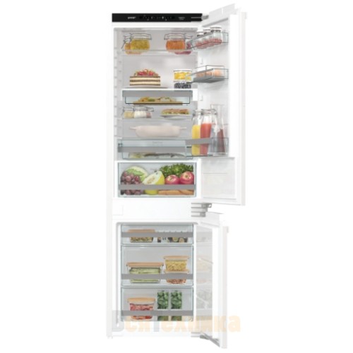 Встраиваемый двухкамерный холодильник Gorenje GDNRK5182A2