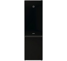 Отдельностоящий двухкамерный холодильник Gorenje NRK6201SYBK