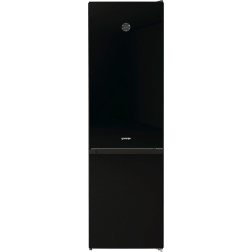 Отдельностоящий двухкамерный холодильник Gorenje NRK6201SYBK