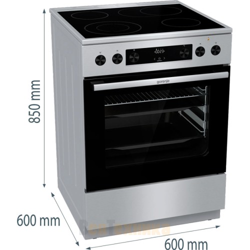 Электрическая плита Gorenje GECS6C70XPA
