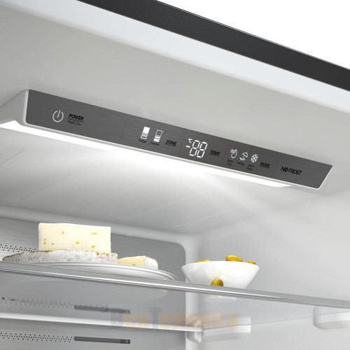 Отдельностоящий двухкамерный холодильник Gorenje NRM720FSXL4
