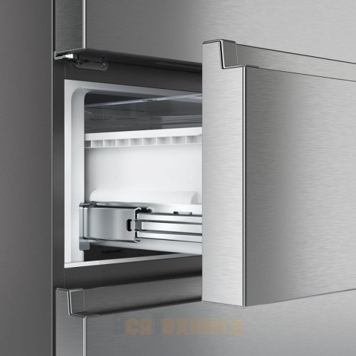 Отдельностоящий двухкамерный холодильник Gorenje NRM720FSXL4