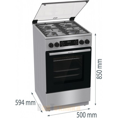 Комбинированная плита Gorenje GKS5C74XF