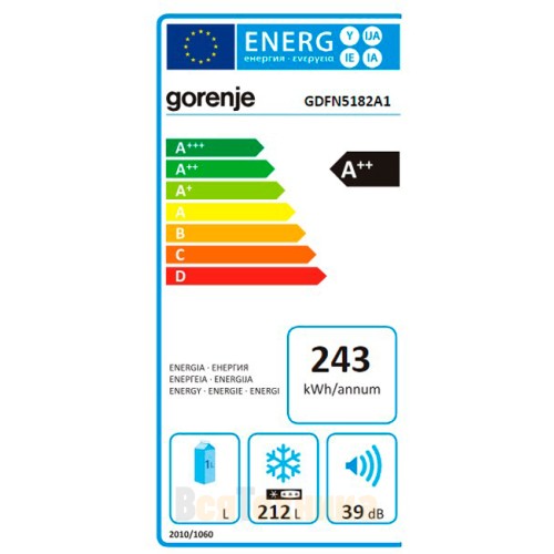 Морозильный шкаф Gorenje GDFN5182A1