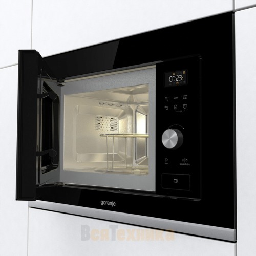 Микроволновая печь с грилем и конвекцией Gorenje BMX201AG1BG
