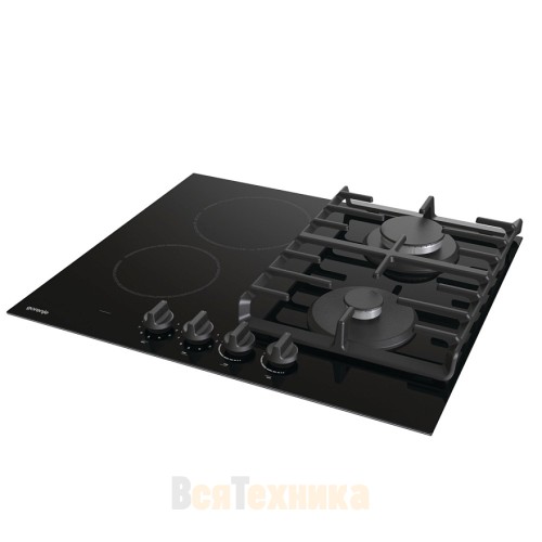 Независимая комбинированная варочная панель Gorenje GCE691BSC