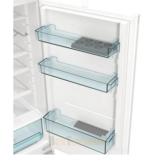 Встраиваемый двухкамерный холодильник Gorenje NRKI 4182 E1