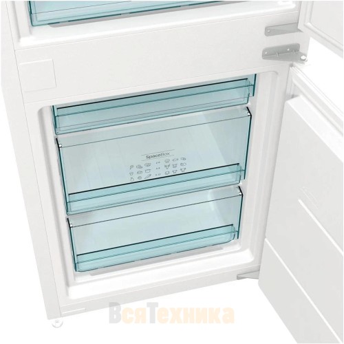 Встраиваемый двухкамерный холодильник Gorenje NRKI 4182 E1