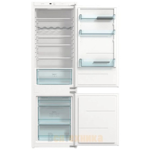 Встраиваемый двухкамерный холодильник Gorenje NRKI 4182 E1